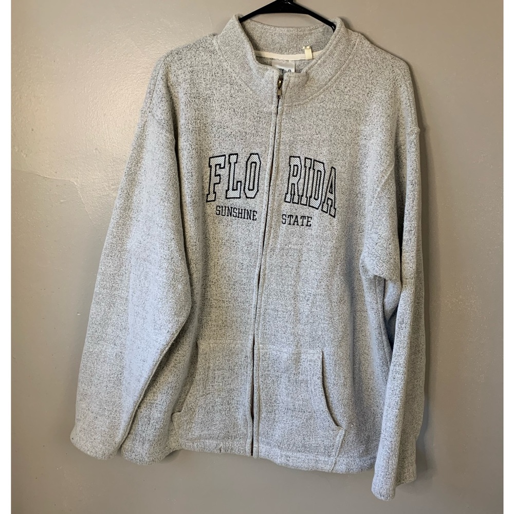 ESY Surf Co. Florida Sweater Zip Up Jacket